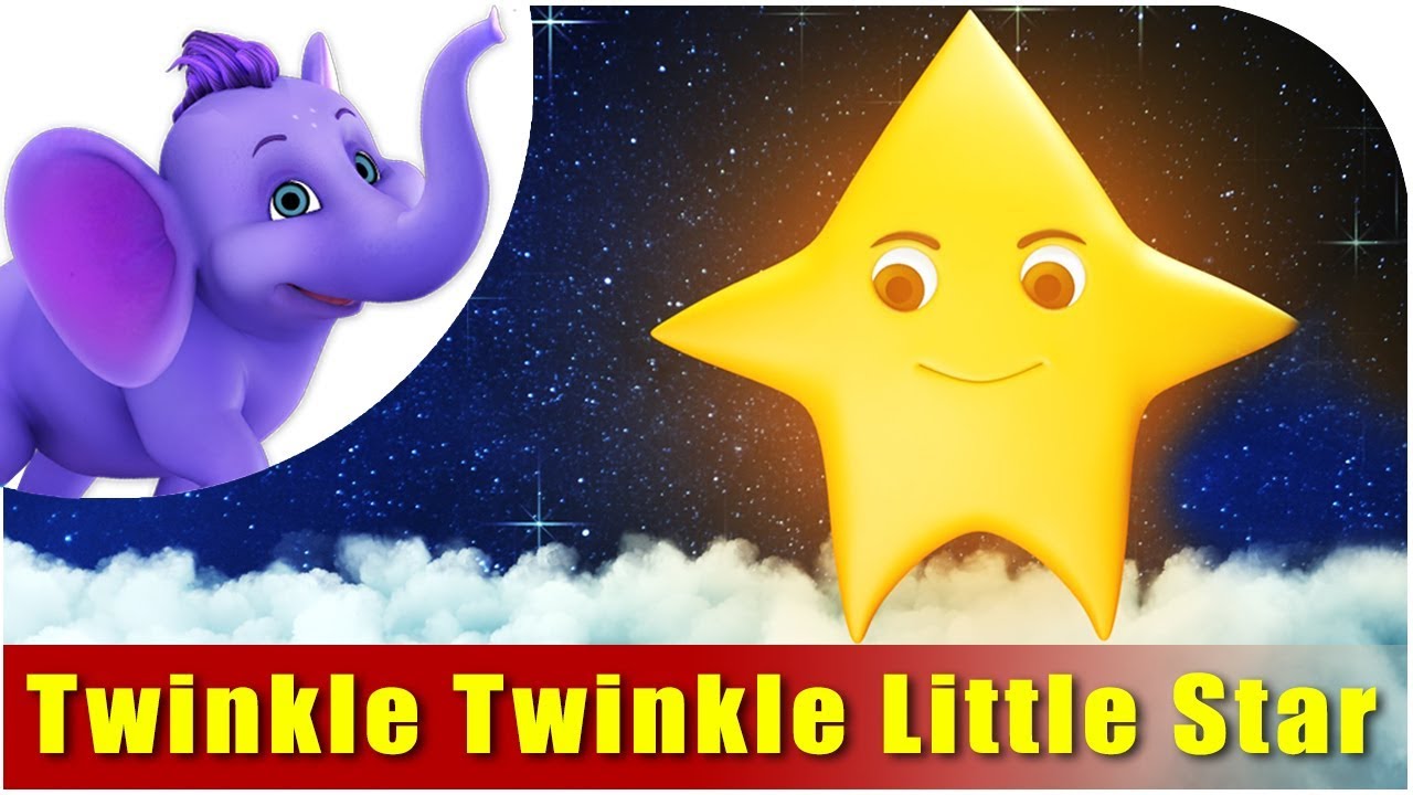 Twinkle Twinkle Little Star Nursery Rhyme in 4K | Marathi Rhymes From ...
